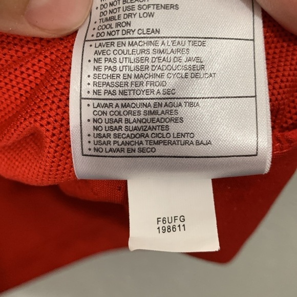 Nike Golf Vintage Red Vented Short Sleeve Athletic Shirt size L - Picture 6 of 13